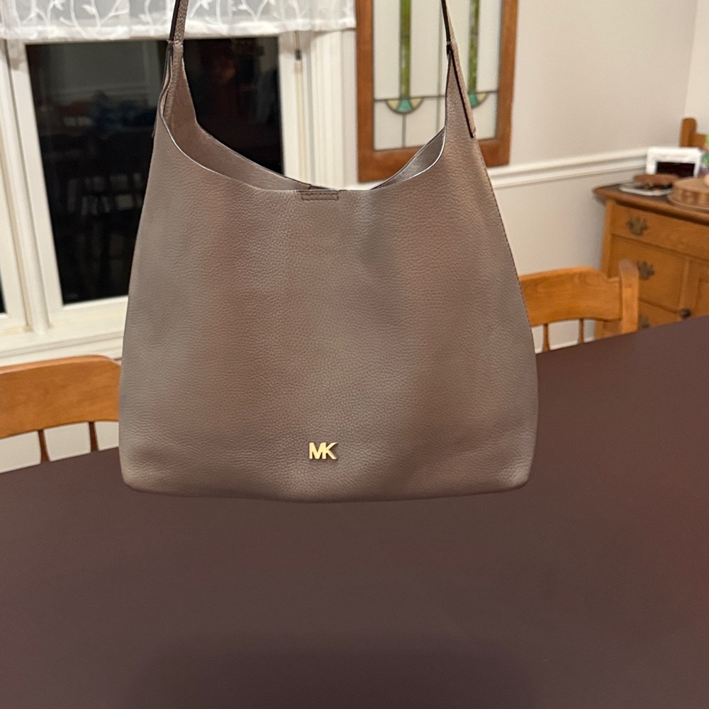 Michael Kors grey Leather Tote